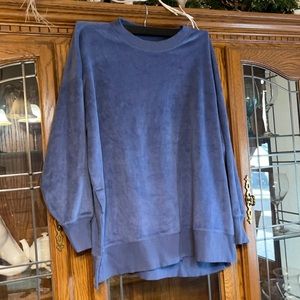 Aerie fleece oversized sweatshirt
